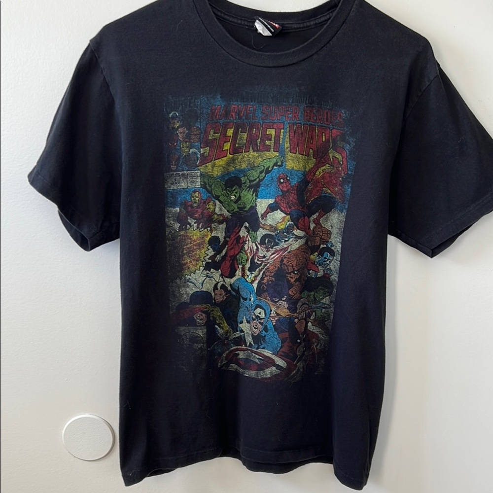 Marvel Secret Wars Graphic Tee - Black
